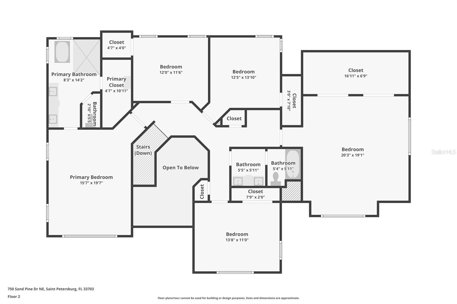 750 SAND PINE DR NE, ST PETERSBURG, FL, 33703