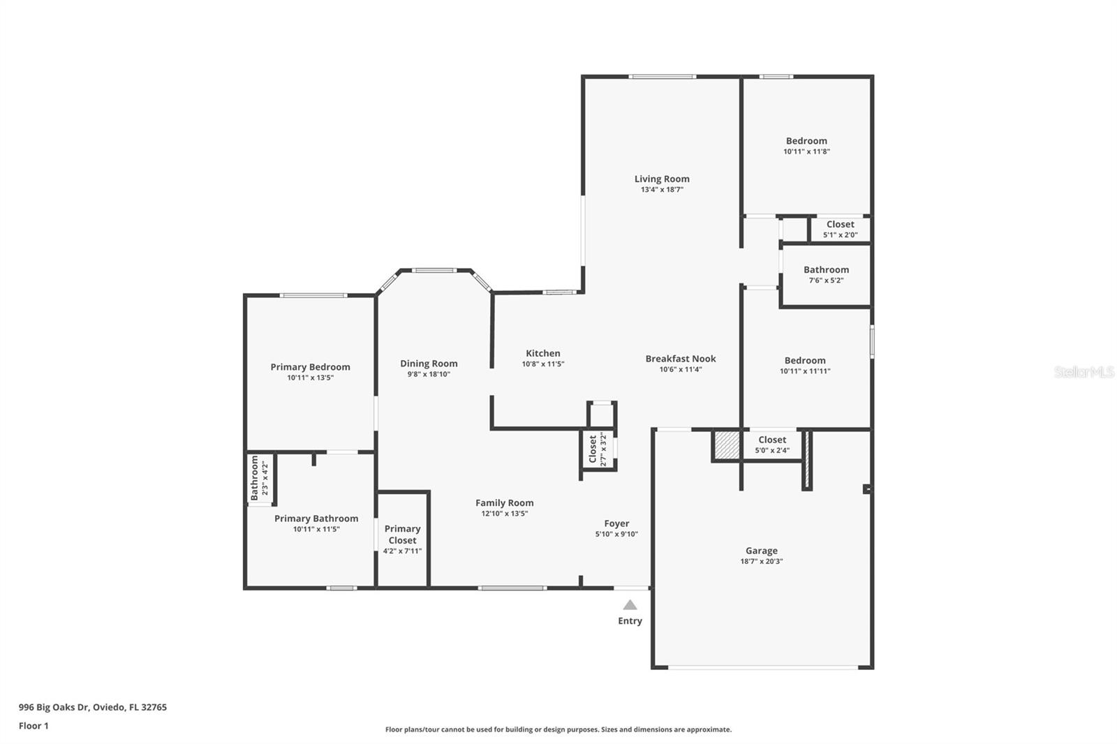 996 BIG OAKS DR, OVIEDO, FL, 32765