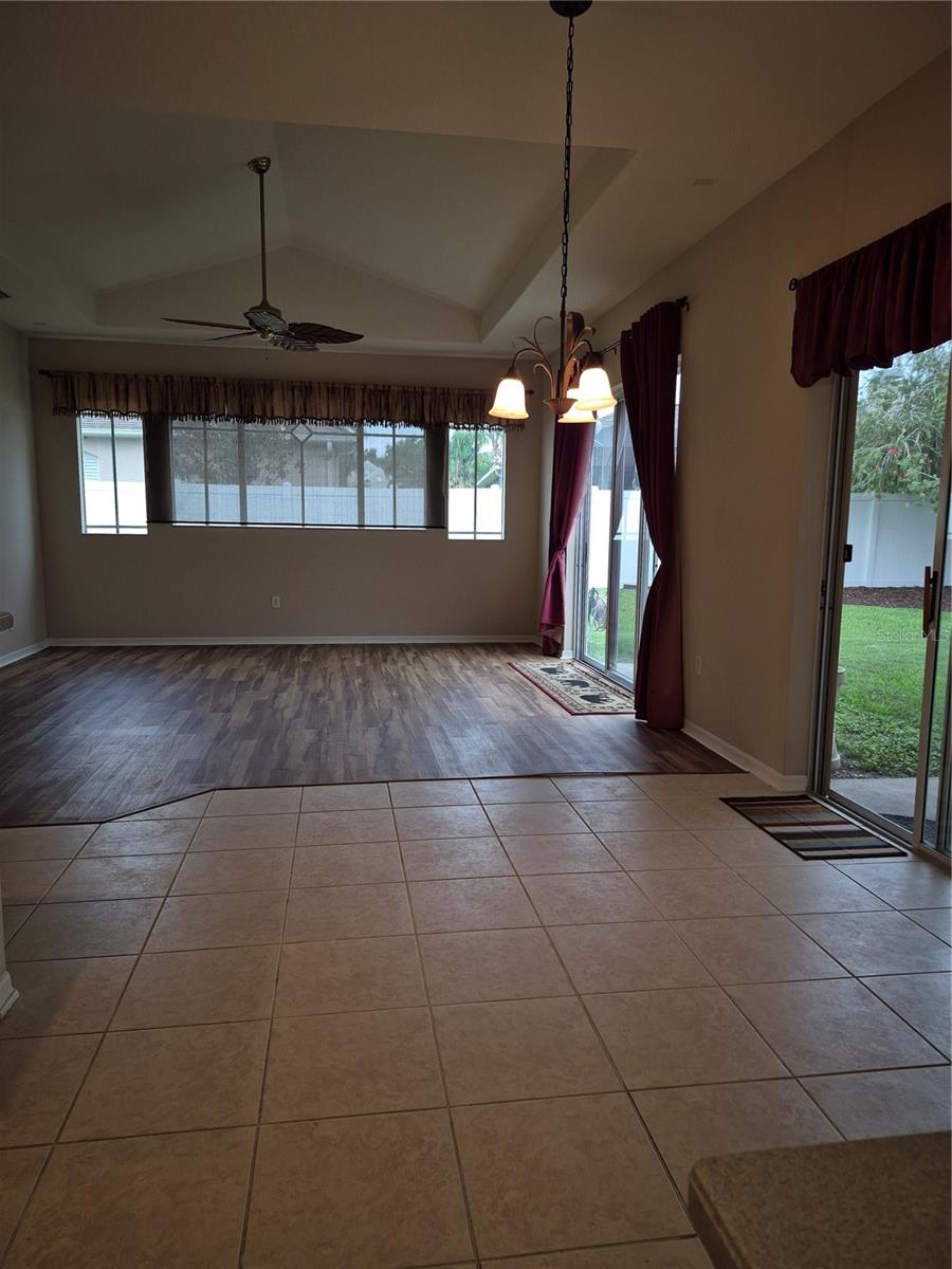 Family Room Open Floor Plan