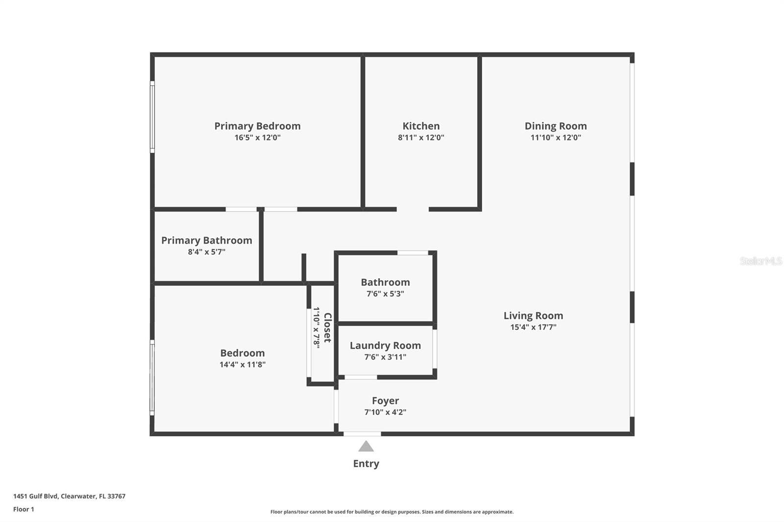 1451 GULF BLVD #117, CLEARWATER BEACH, FL, 33767