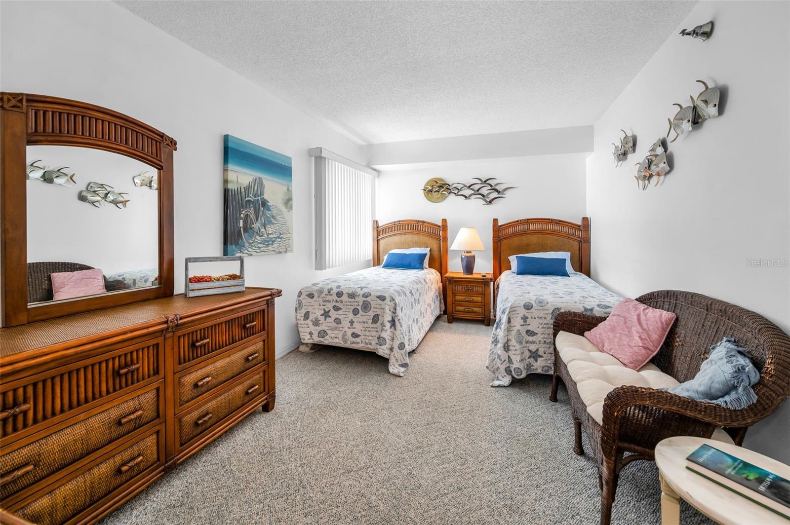 2nd Bedroom with ensuite and spacious walk-in-closet.