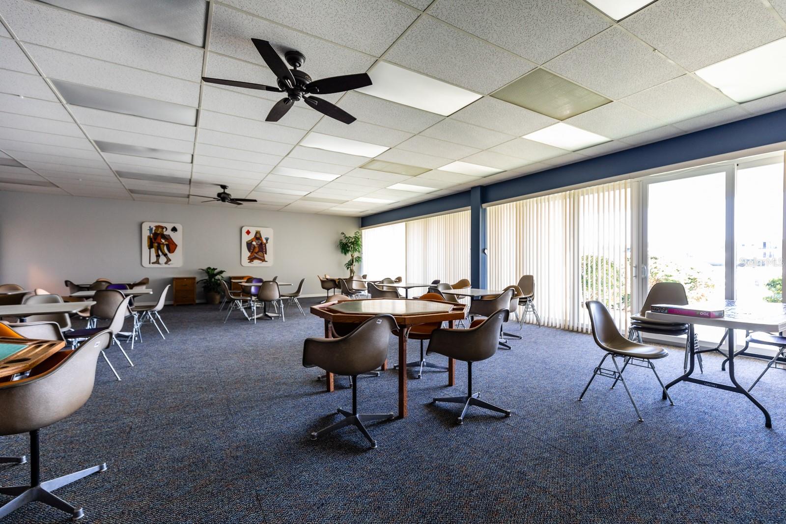 Pre-Storm Photos of Clubhouse Amenities-Repairs in Progress