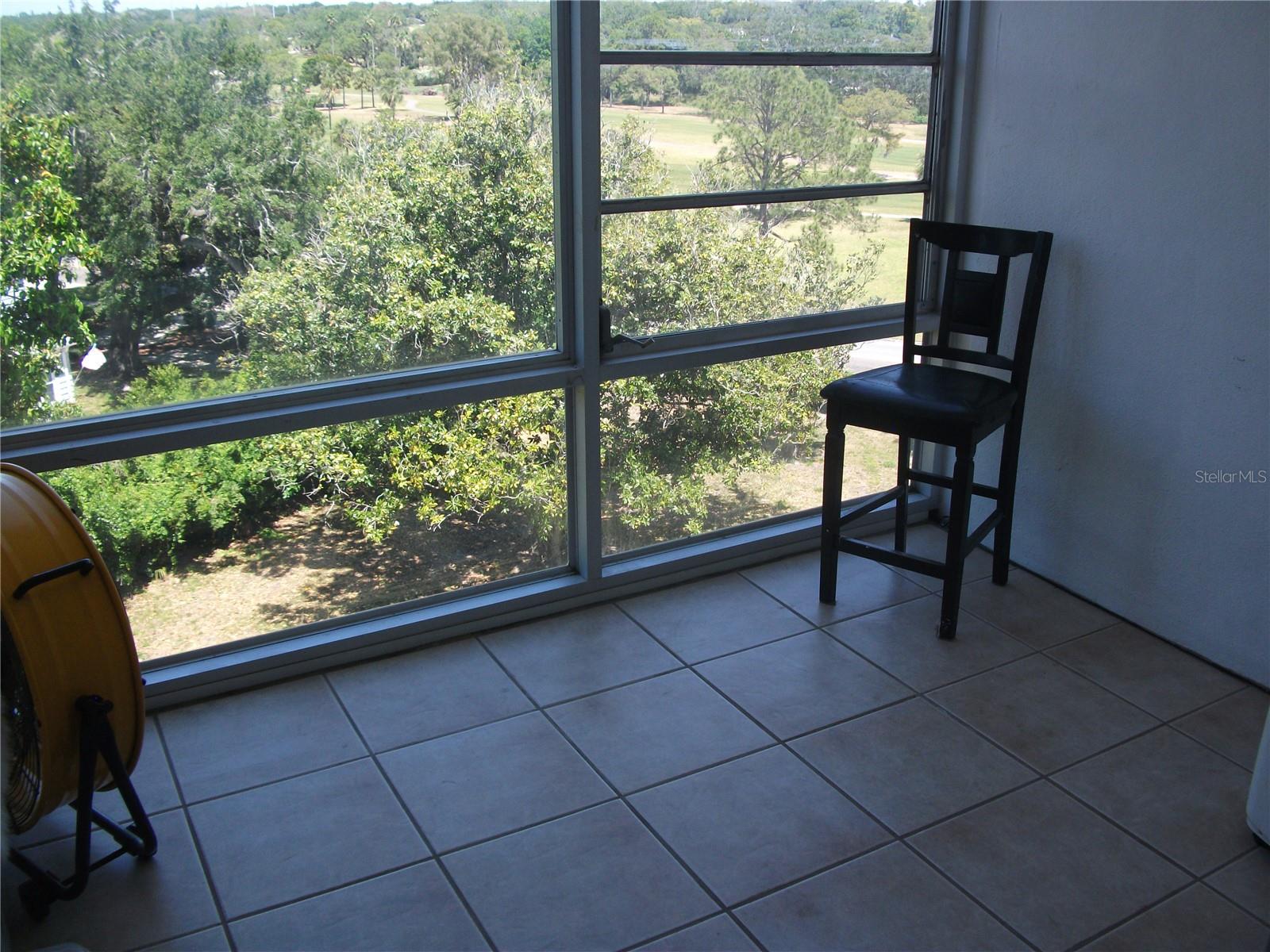 Screened in porch