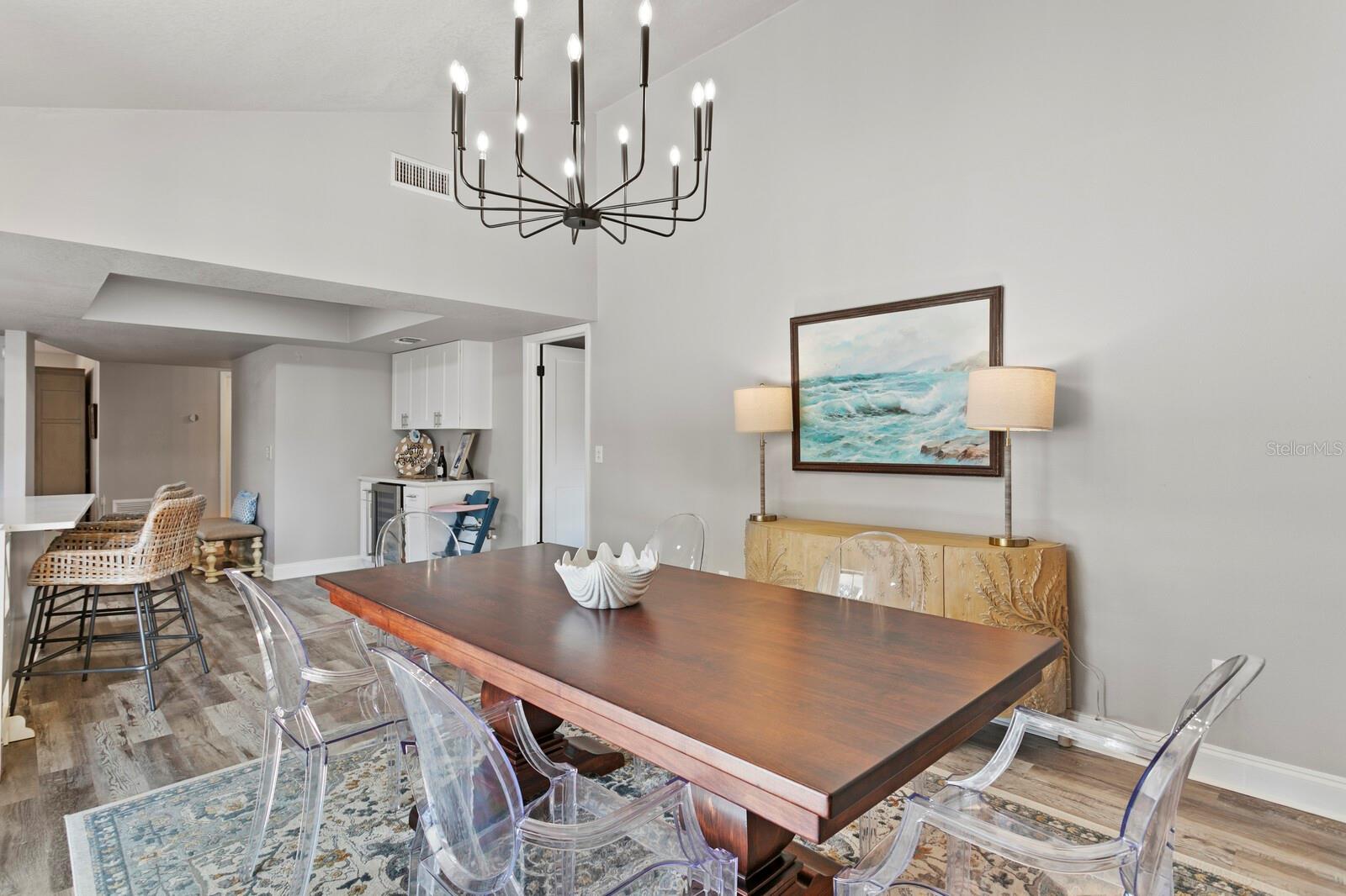 Dining or Family Room Area