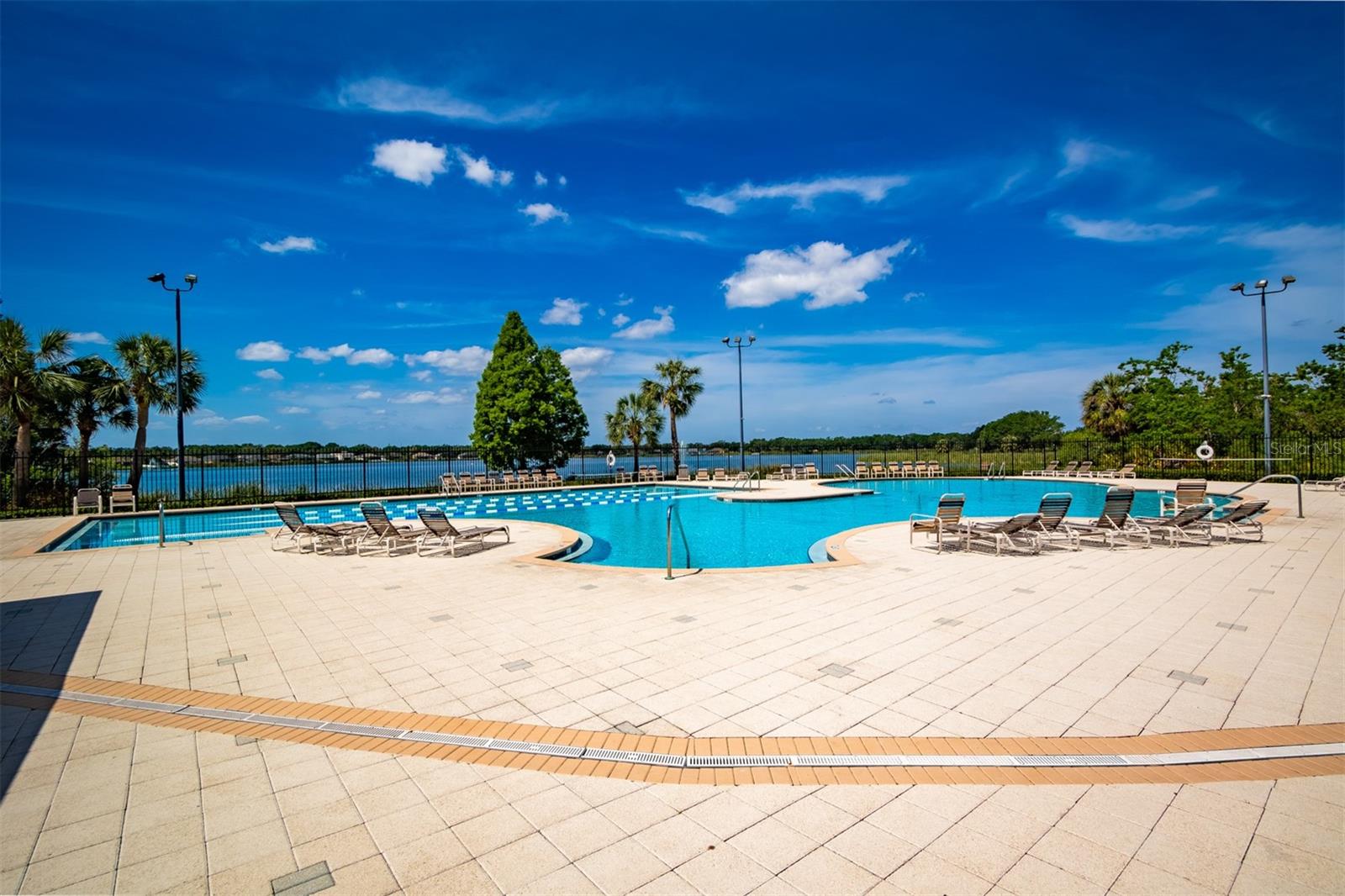 Resort style pool