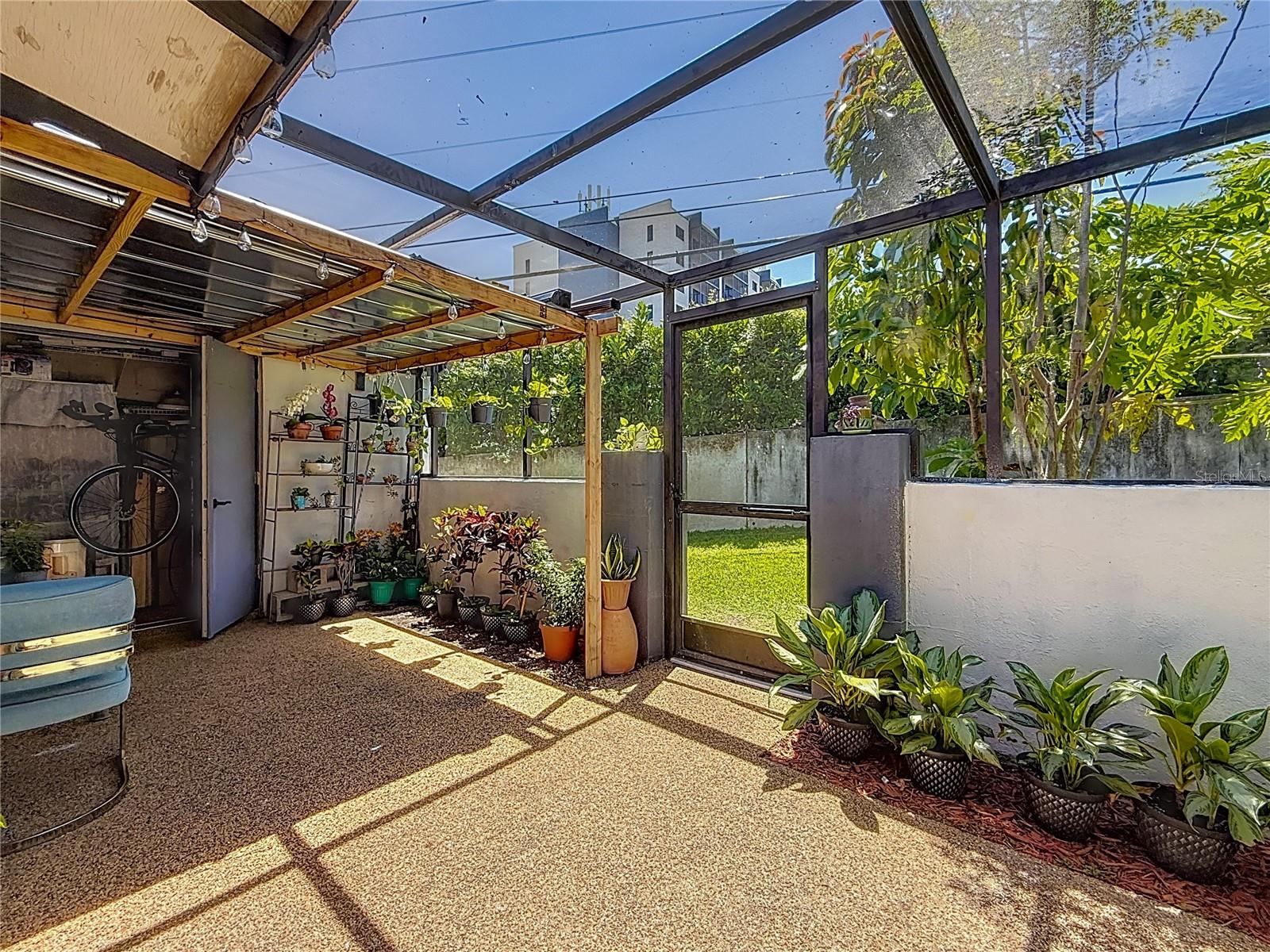 Outdoor Living Area - Access to Green Space