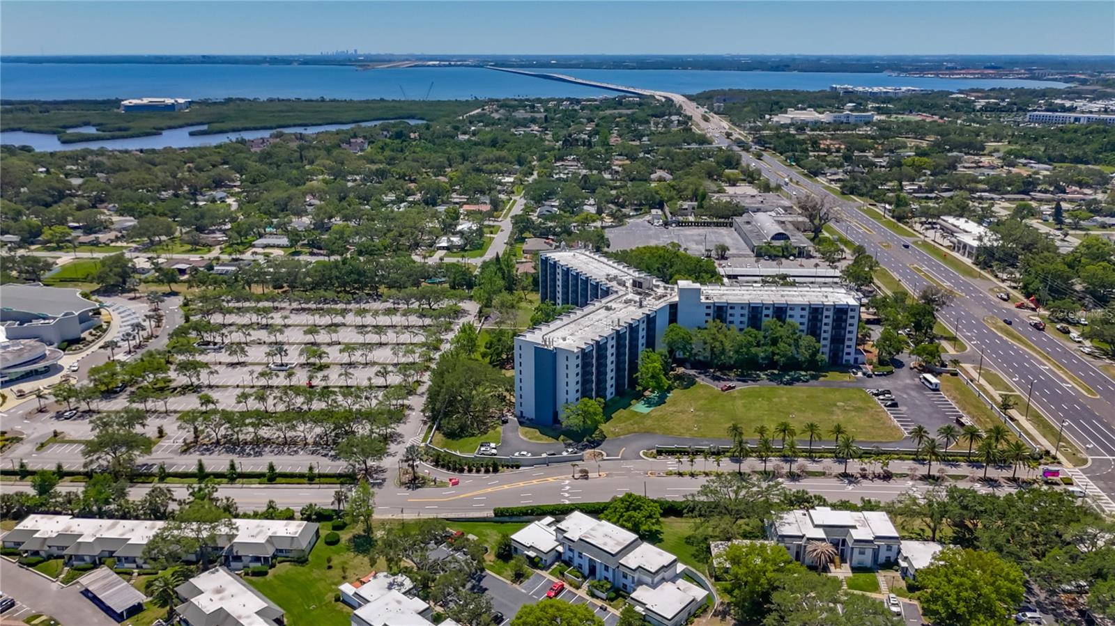 Aerial South - Bayside Bridge