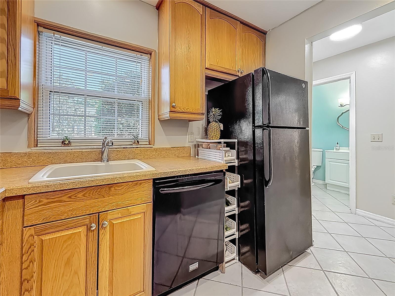 Kitchen - Half Bath in Hall