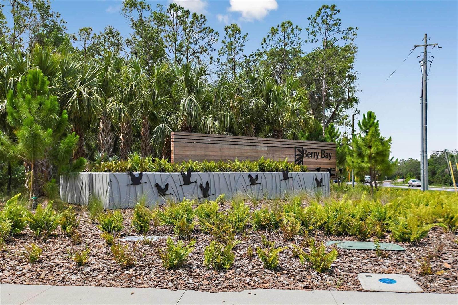 Berry Bay Entrance