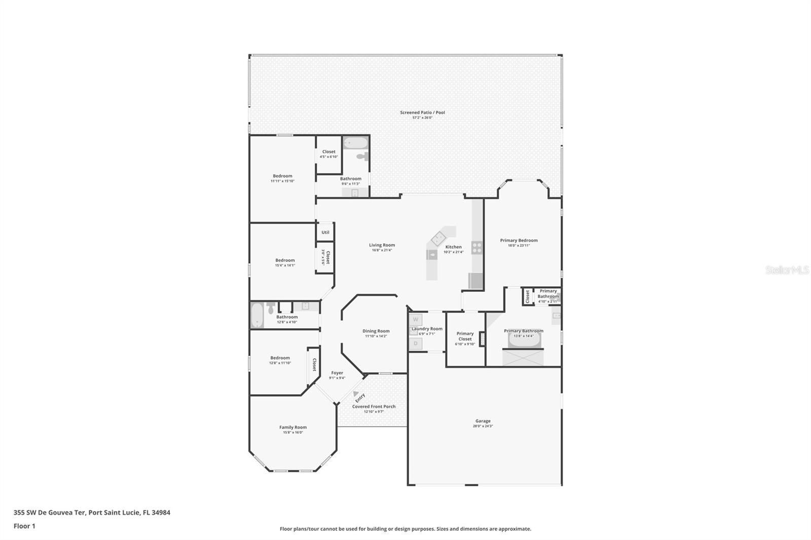 355 SW DE GOUVEA TER, PORT ST LUCIE, FL, 34984