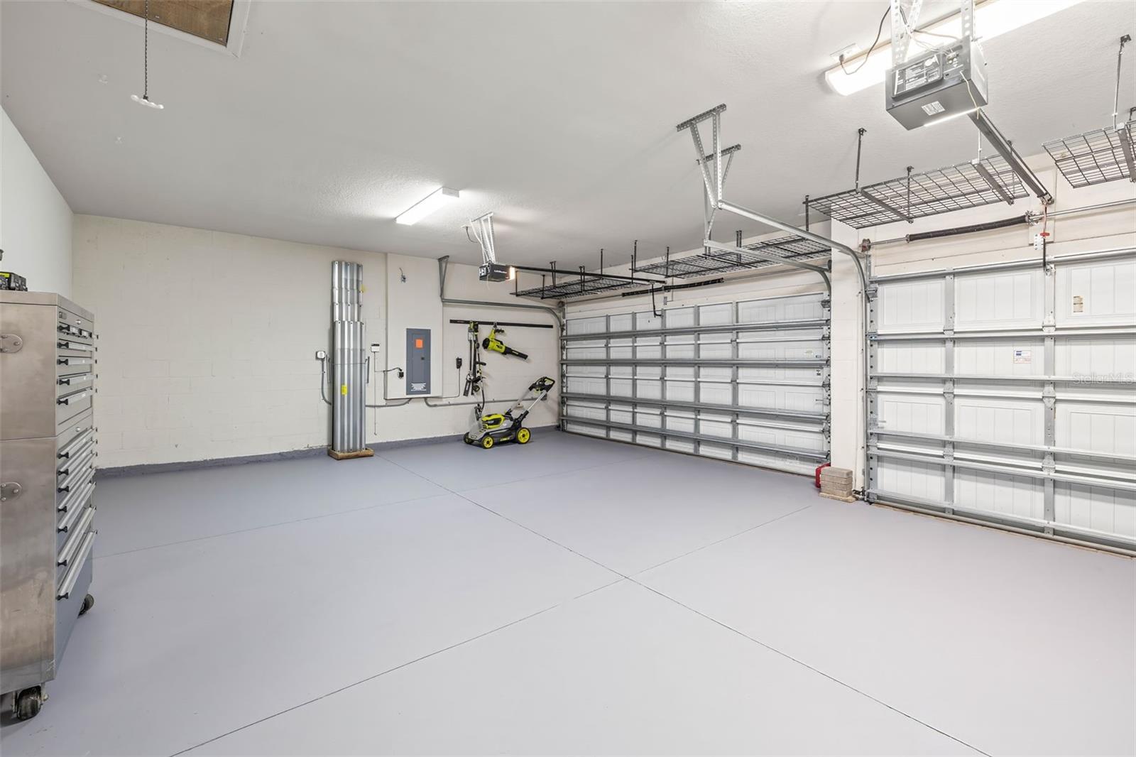 3 Car Garage with Lots of Storage