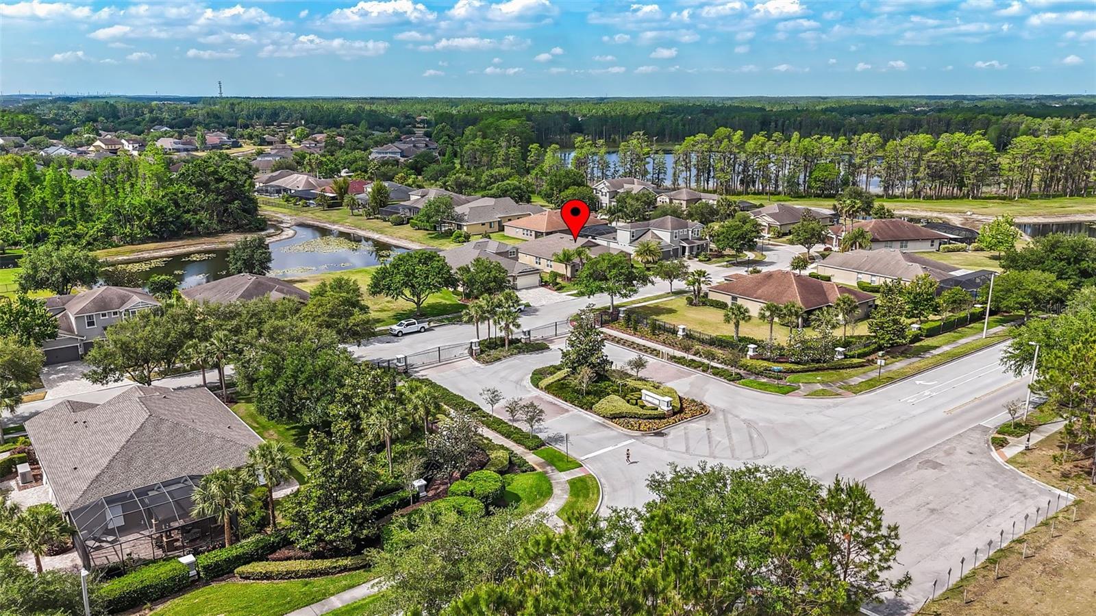 Close to Private gated Entrance