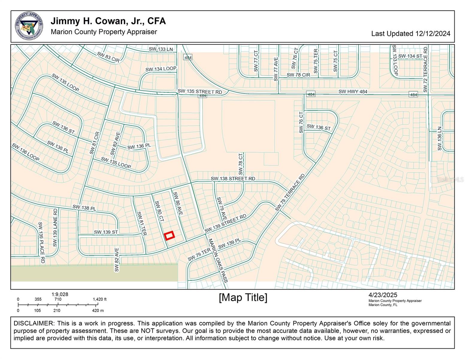 0 SW 80TH CT, OCALA, FL, 34473