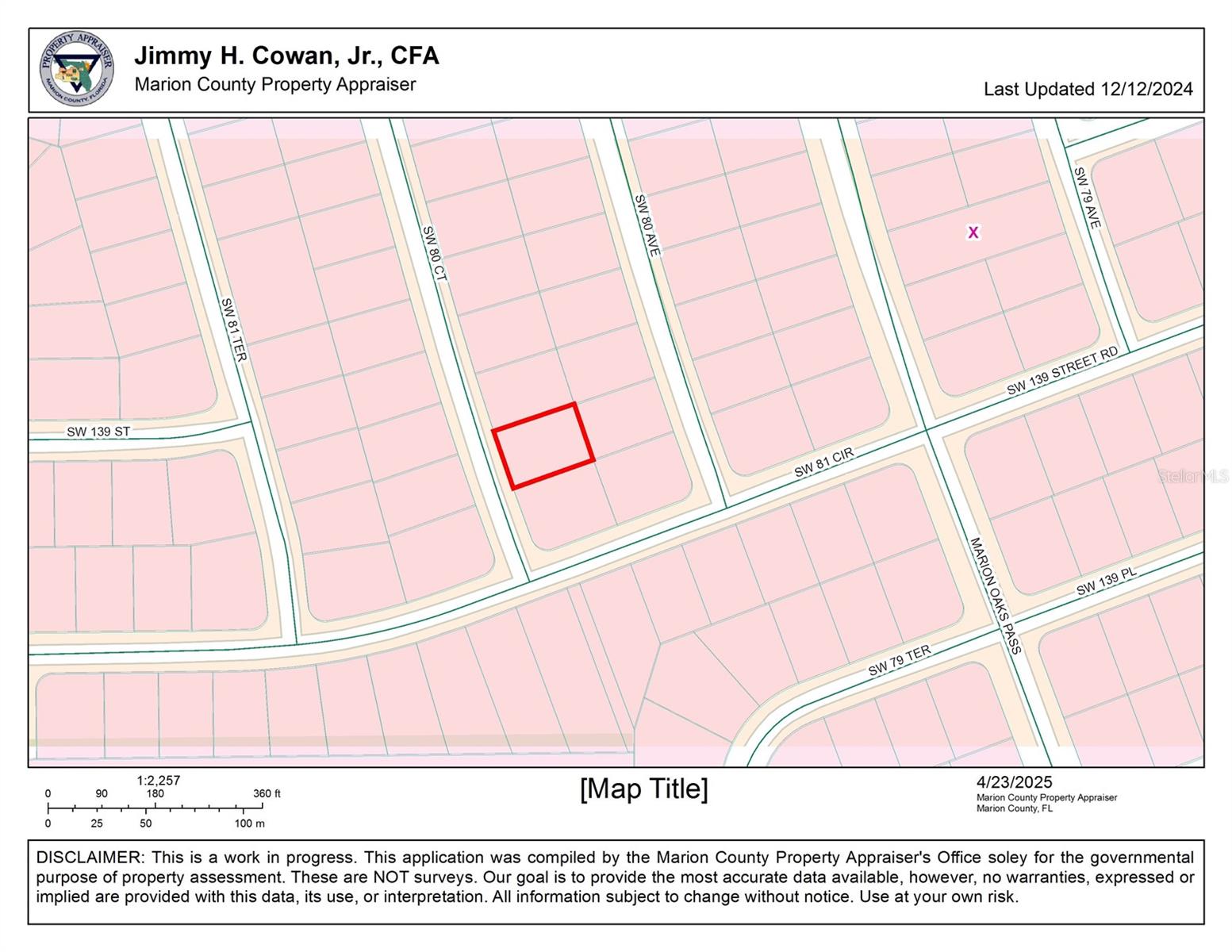 0 SW 80TH CT, OCALA, FL, 34473