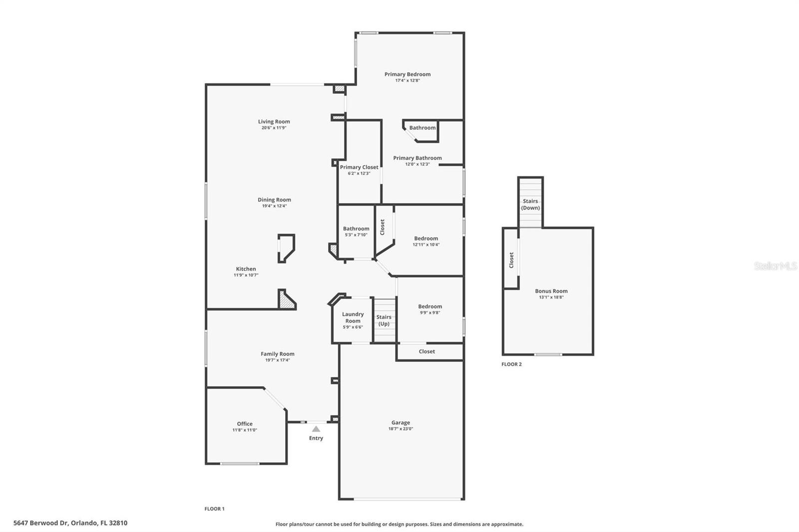 5647 BERWOOD DR, ORLANDO, FL, 32810