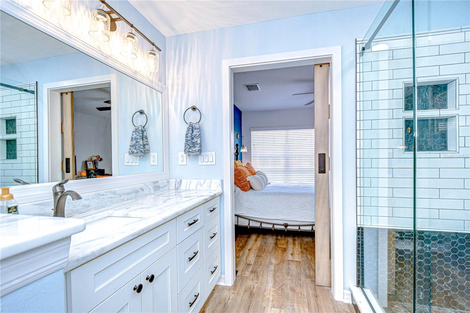 Gorgeous remodeled primary bathroom
