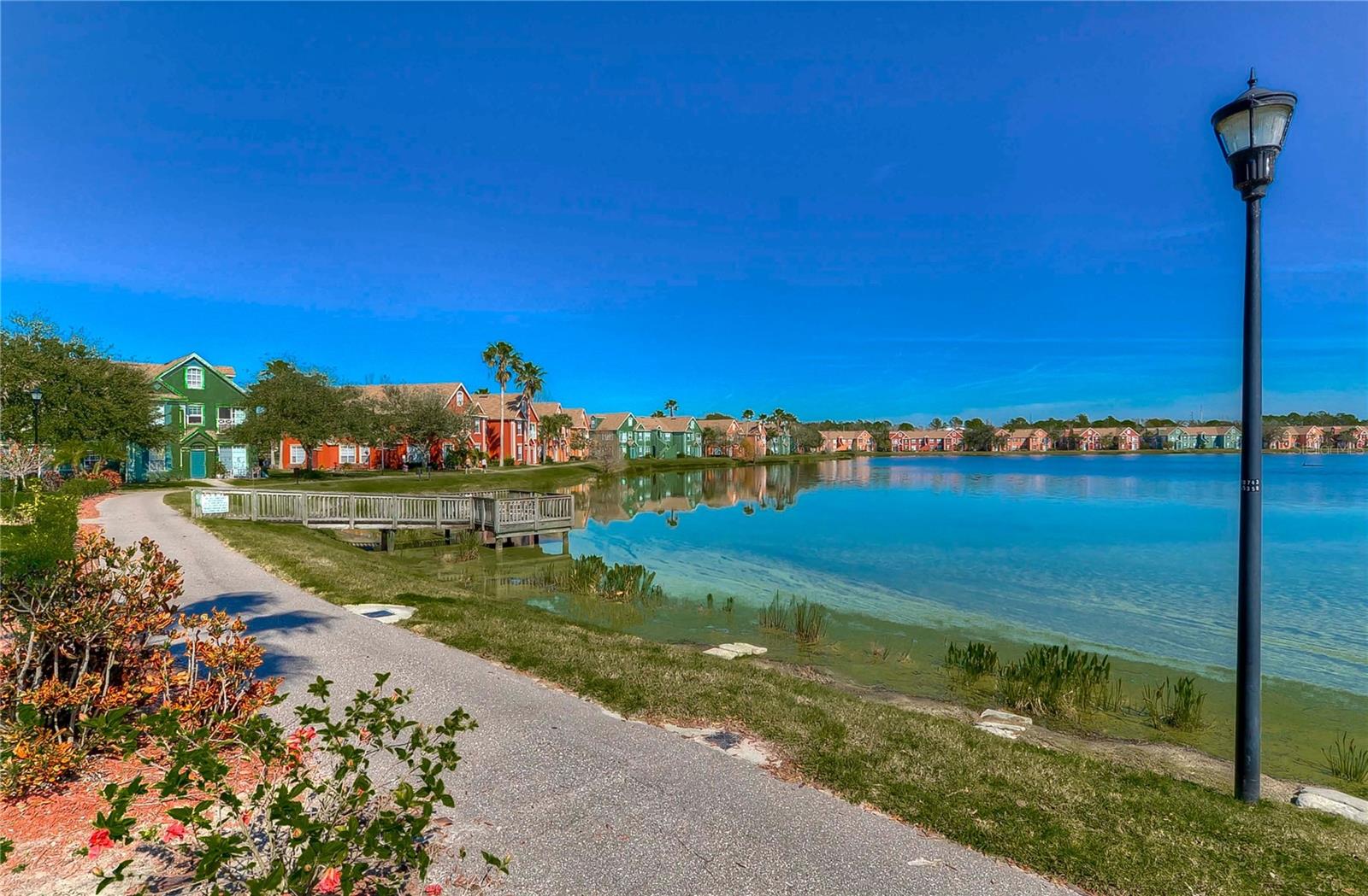 Path around entire lake