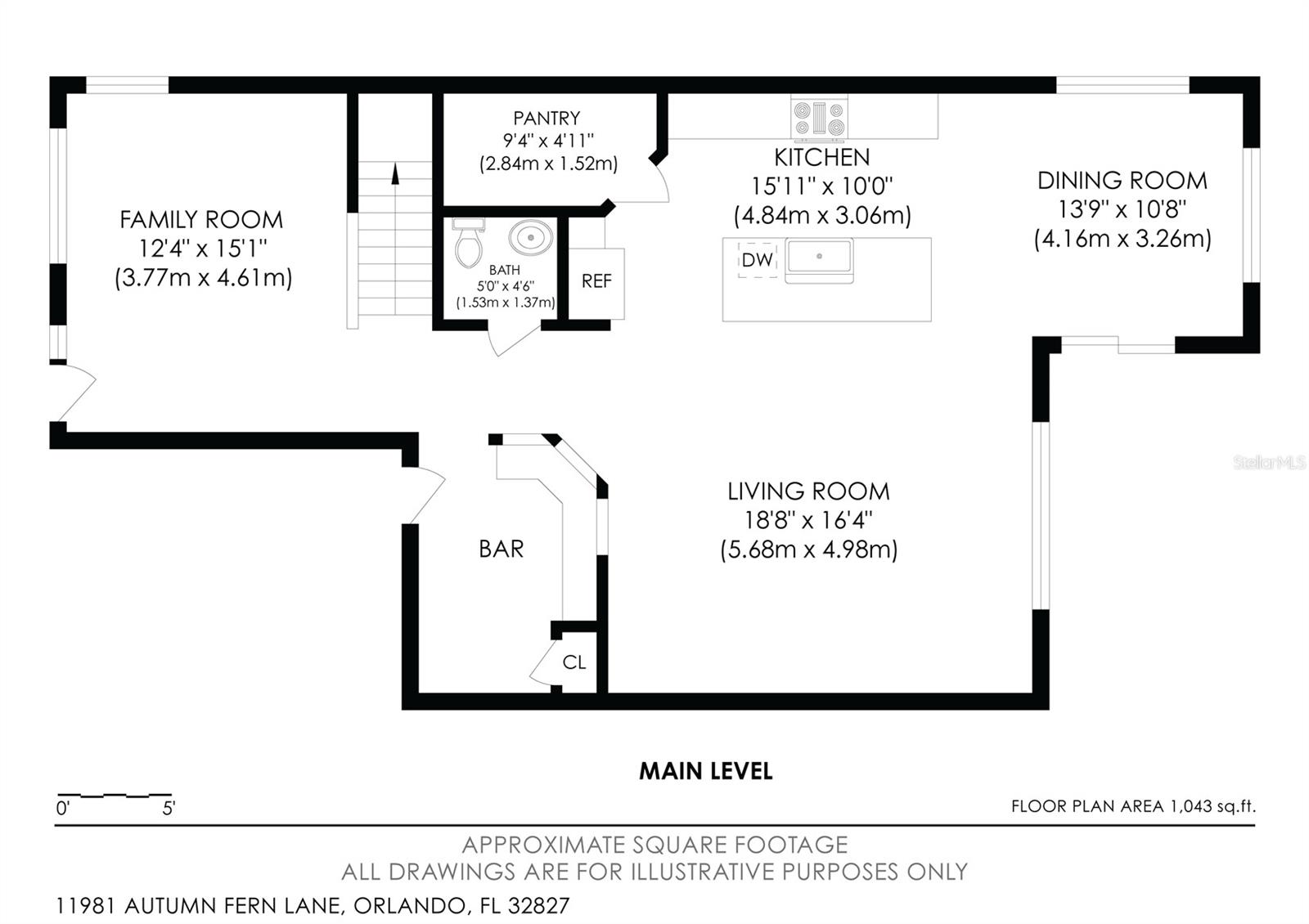 11981 AUTUMN FERN LN, ORLANDO, FL, 32827