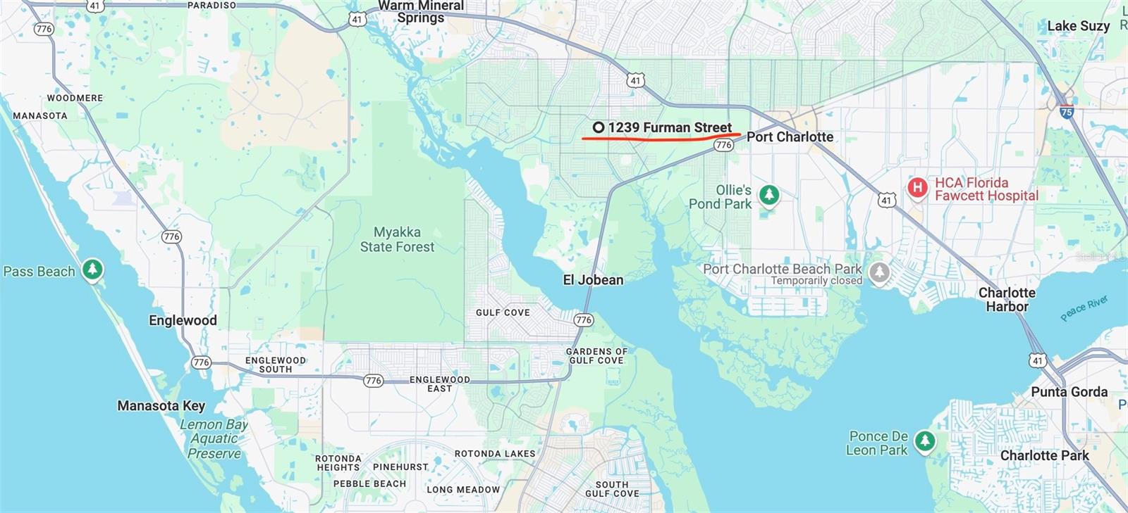 1239 FURMAN ST, PORT CHARLOTTE, FL, 33953