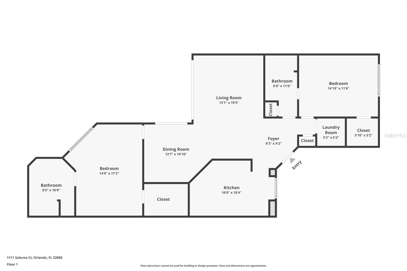 1111 SALERNO CT #GE, ORLANDO, FL, 32806