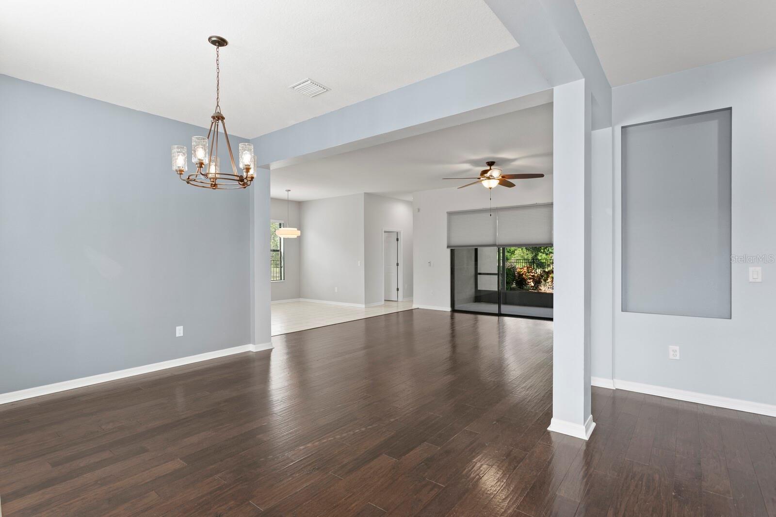 This Taylor Morrison home features 4 beds + office + bonus room, 3 car garage and nearly 3,200sqft of living space