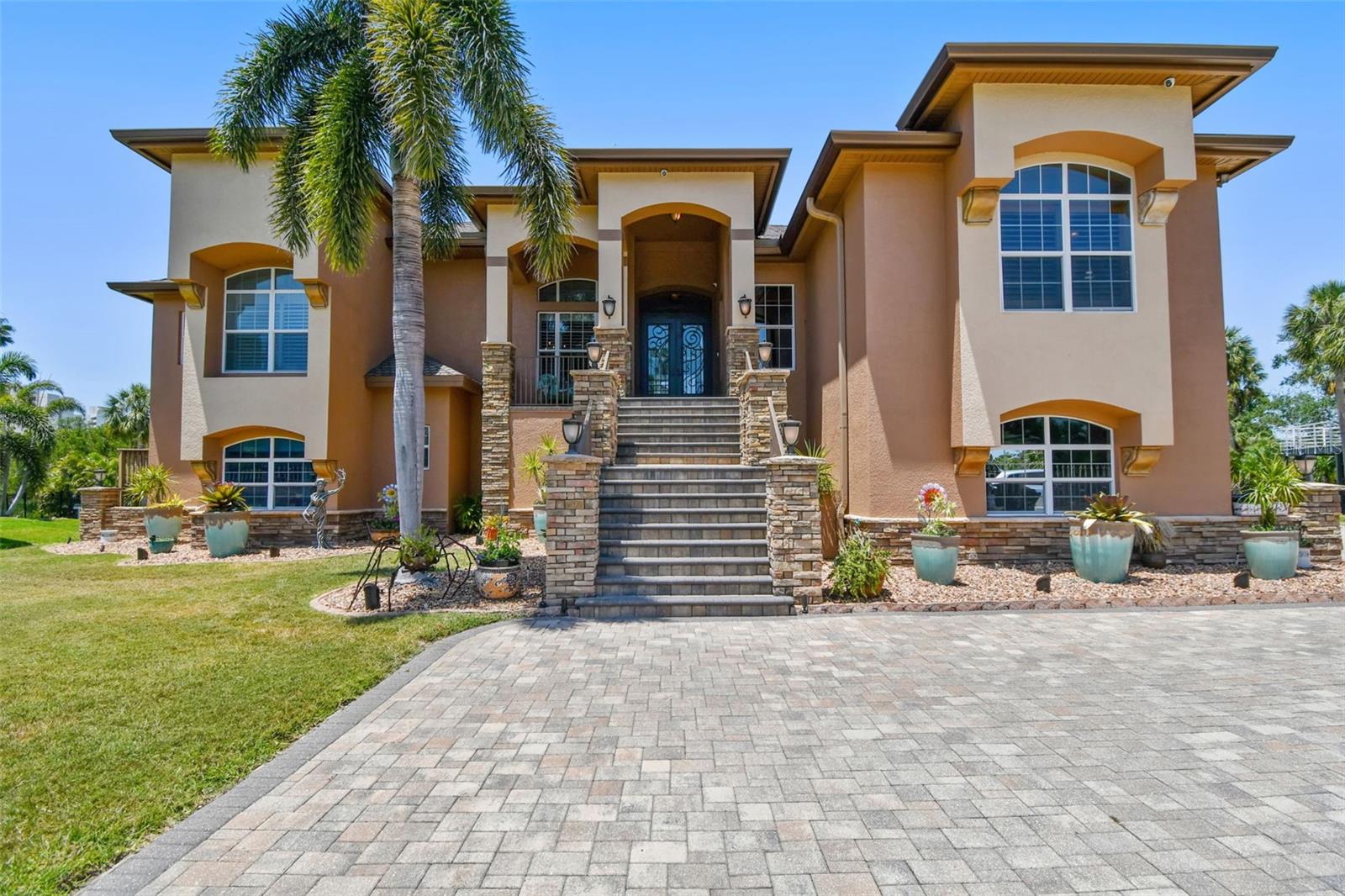 Majestic entryway.