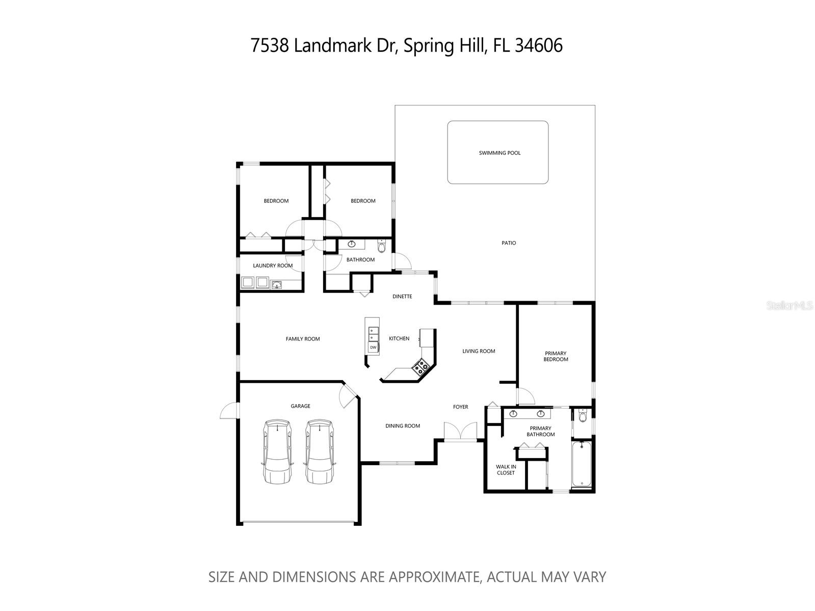 7538 LANDMARK DR, SPRING HILL, FL, 34606