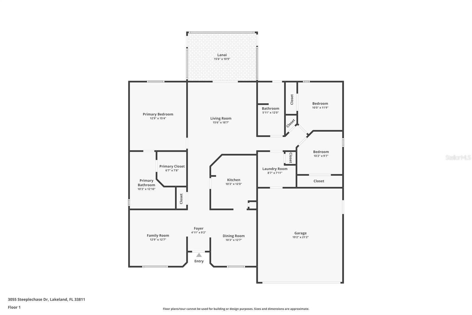 3055 STEEPLECHASE DR, LAKELAND, FL, 33811