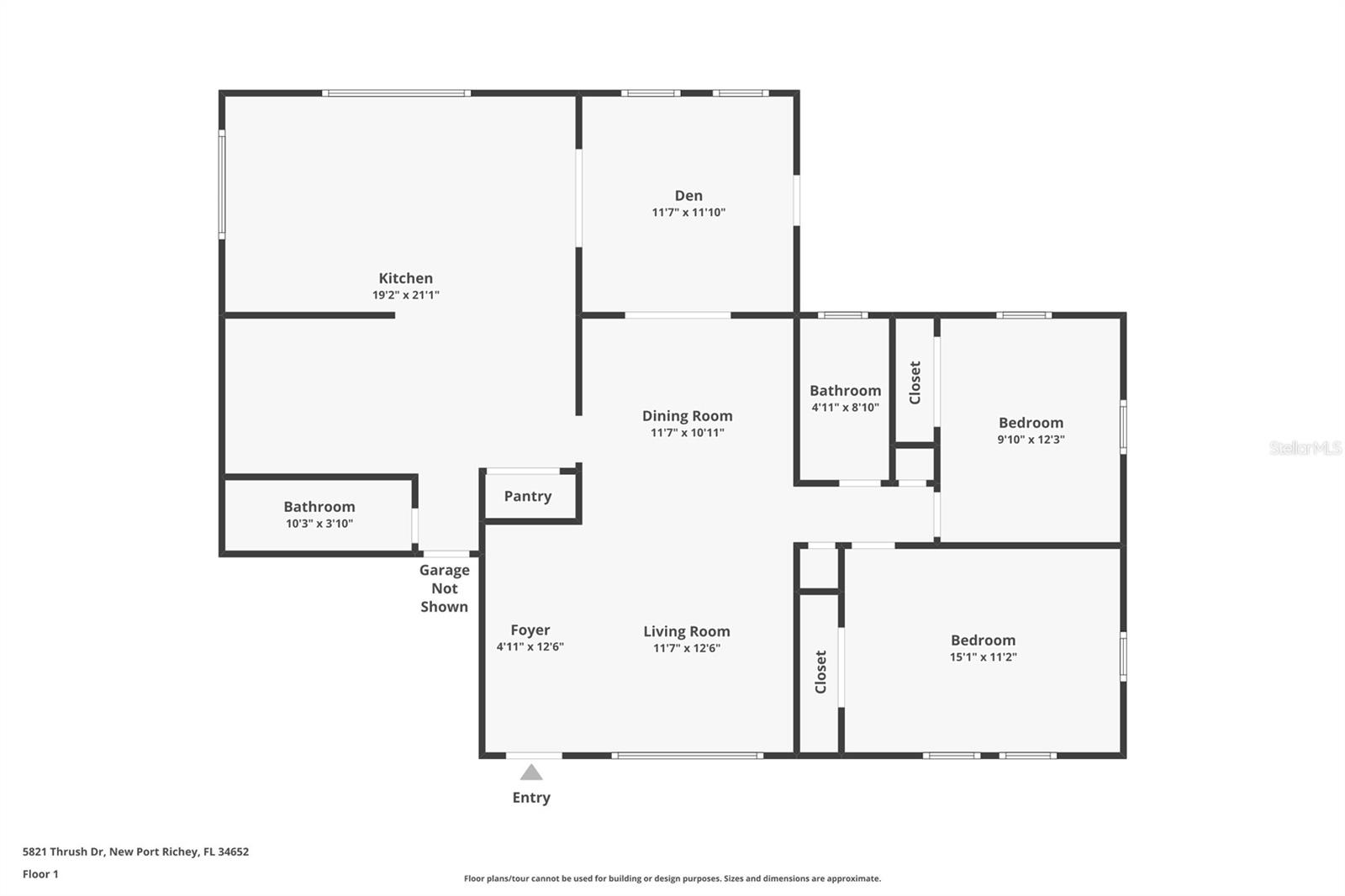 5821 THRUSH DR, NEW PORT RICHEY, FL, 34652