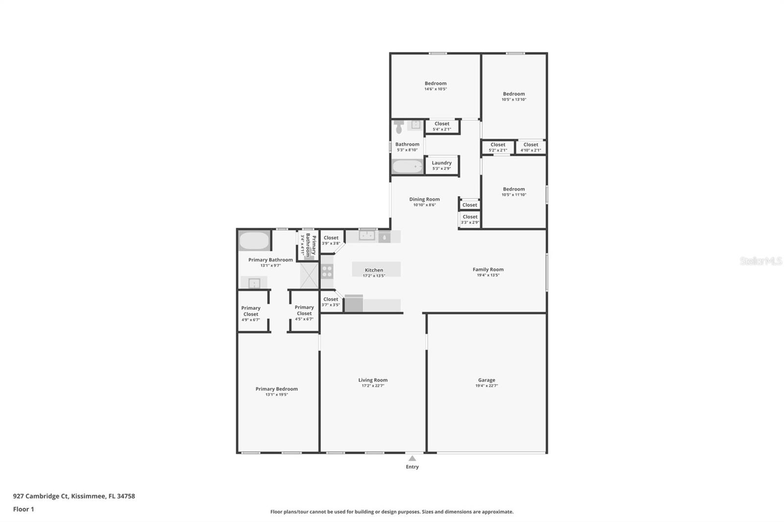 927 CAMBRIDGE CT, KISSIMMEE, FL, 34758