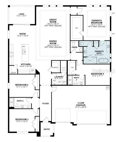 2703 RAVENCLIFFE TER, OVIEDO, FL, 32765