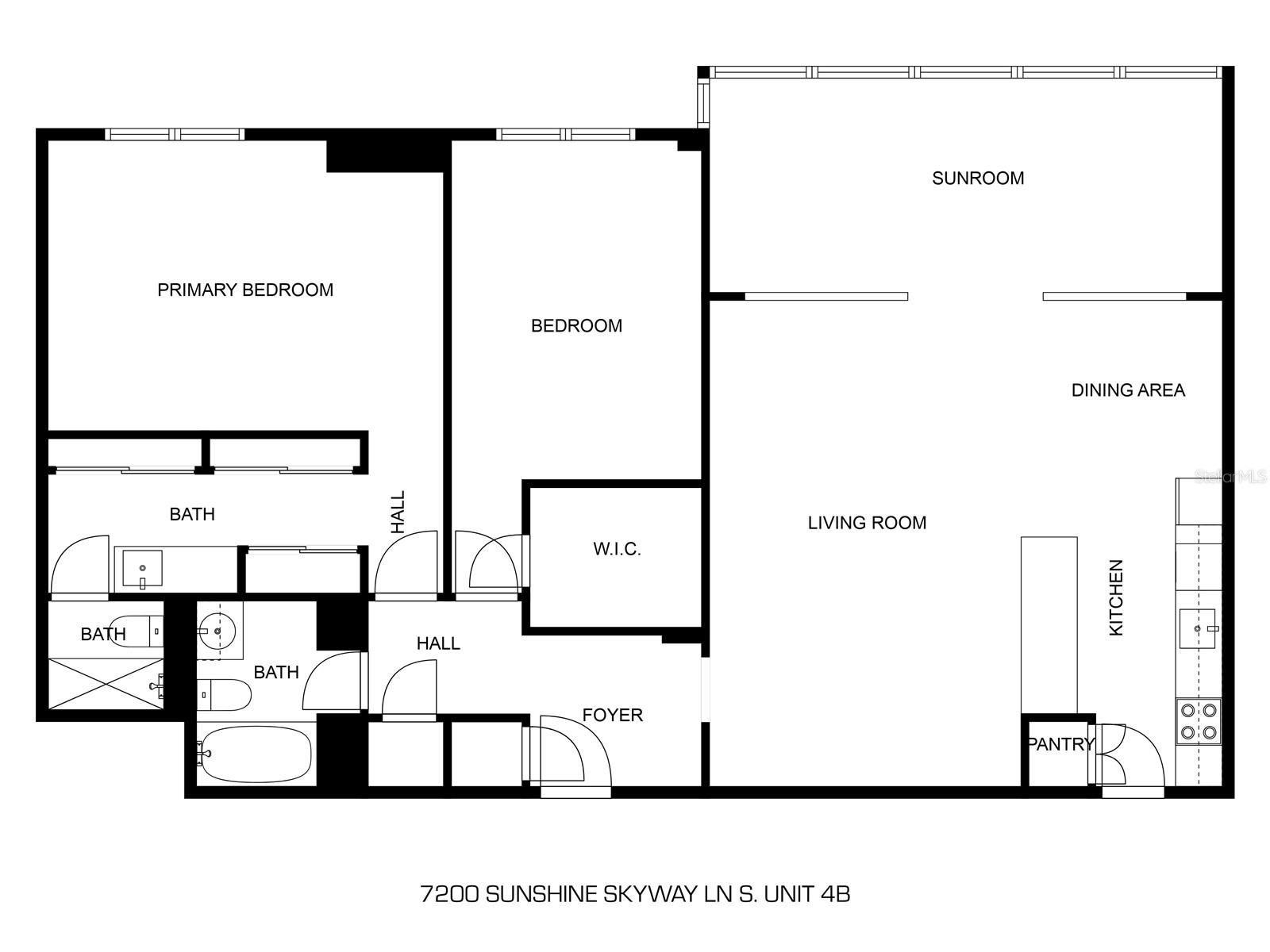 7200 SUNSHINE SKYWAY LN S #4B, ST PETERSBURG, FL, 33711