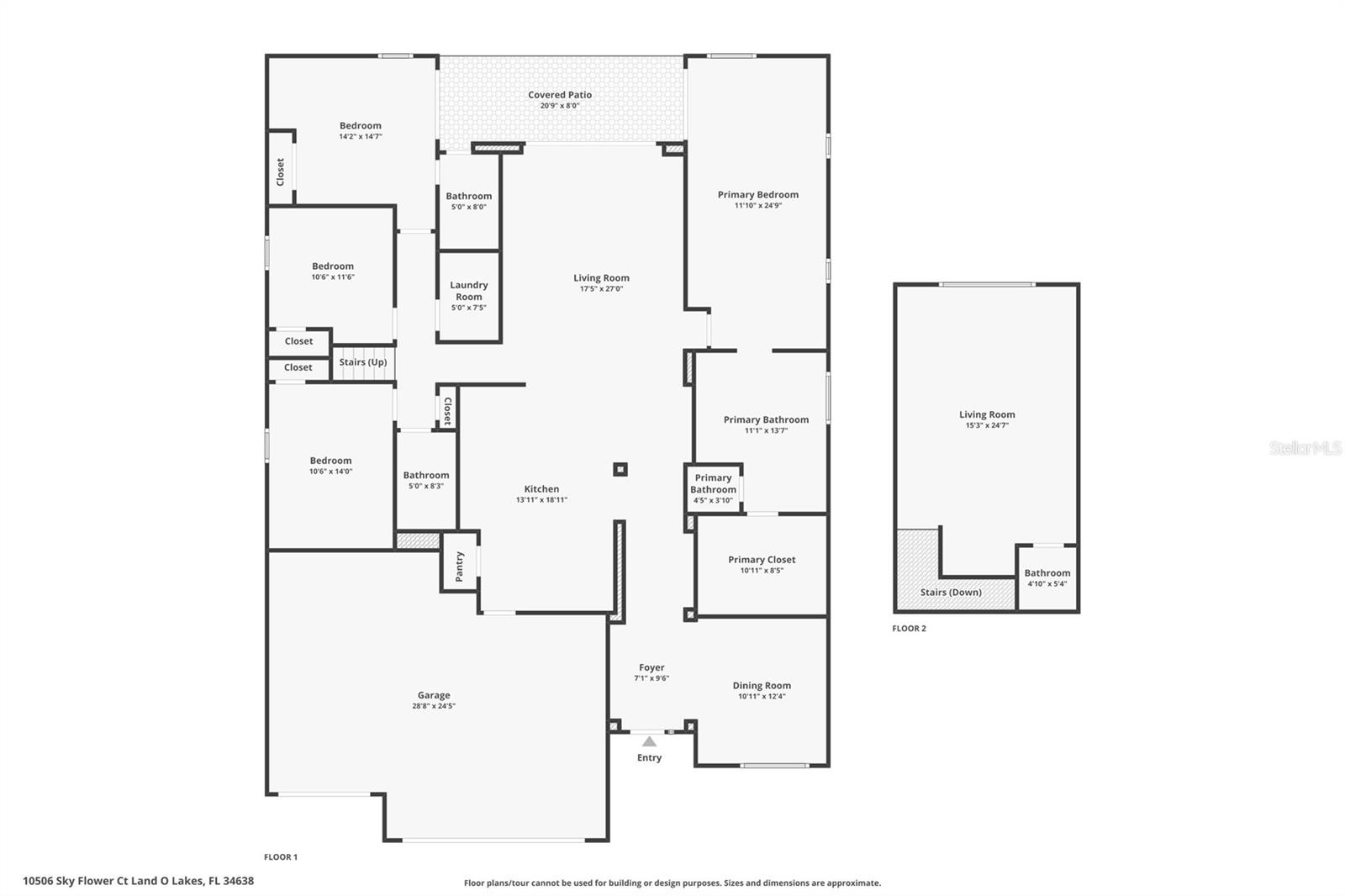 10506 SKY FLOWER CT, LAND O LAKES, FL, 34638