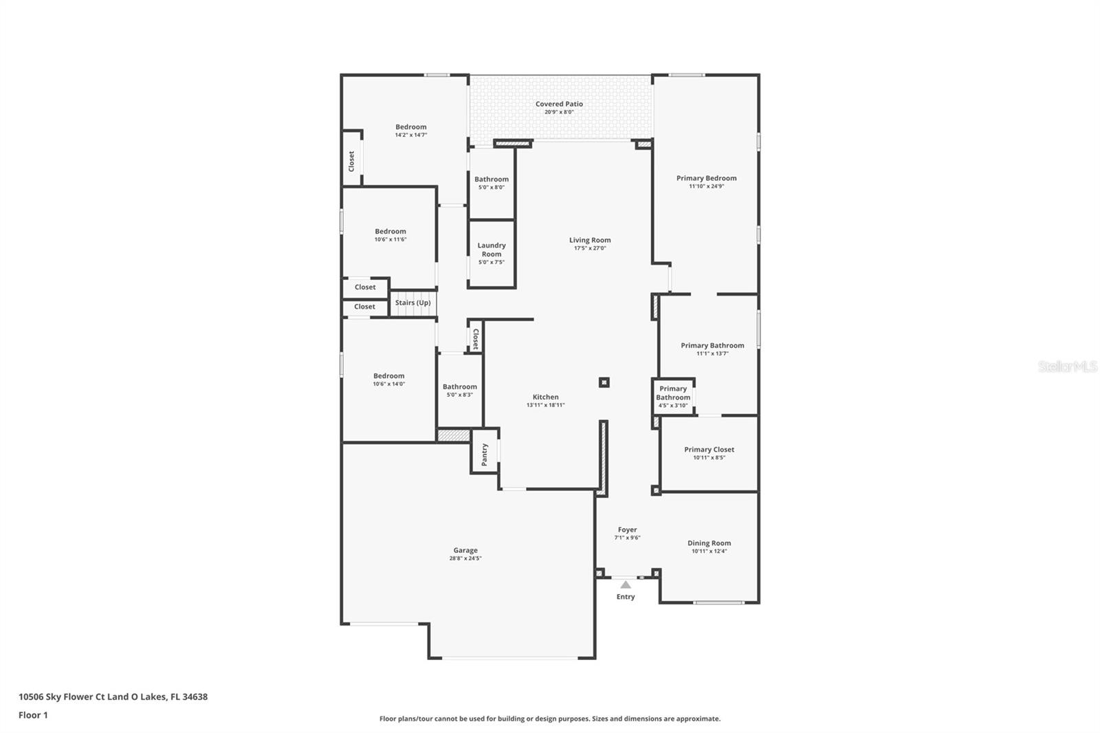 10506 SKY FLOWER CT, LAND O LAKES, FL, 34638