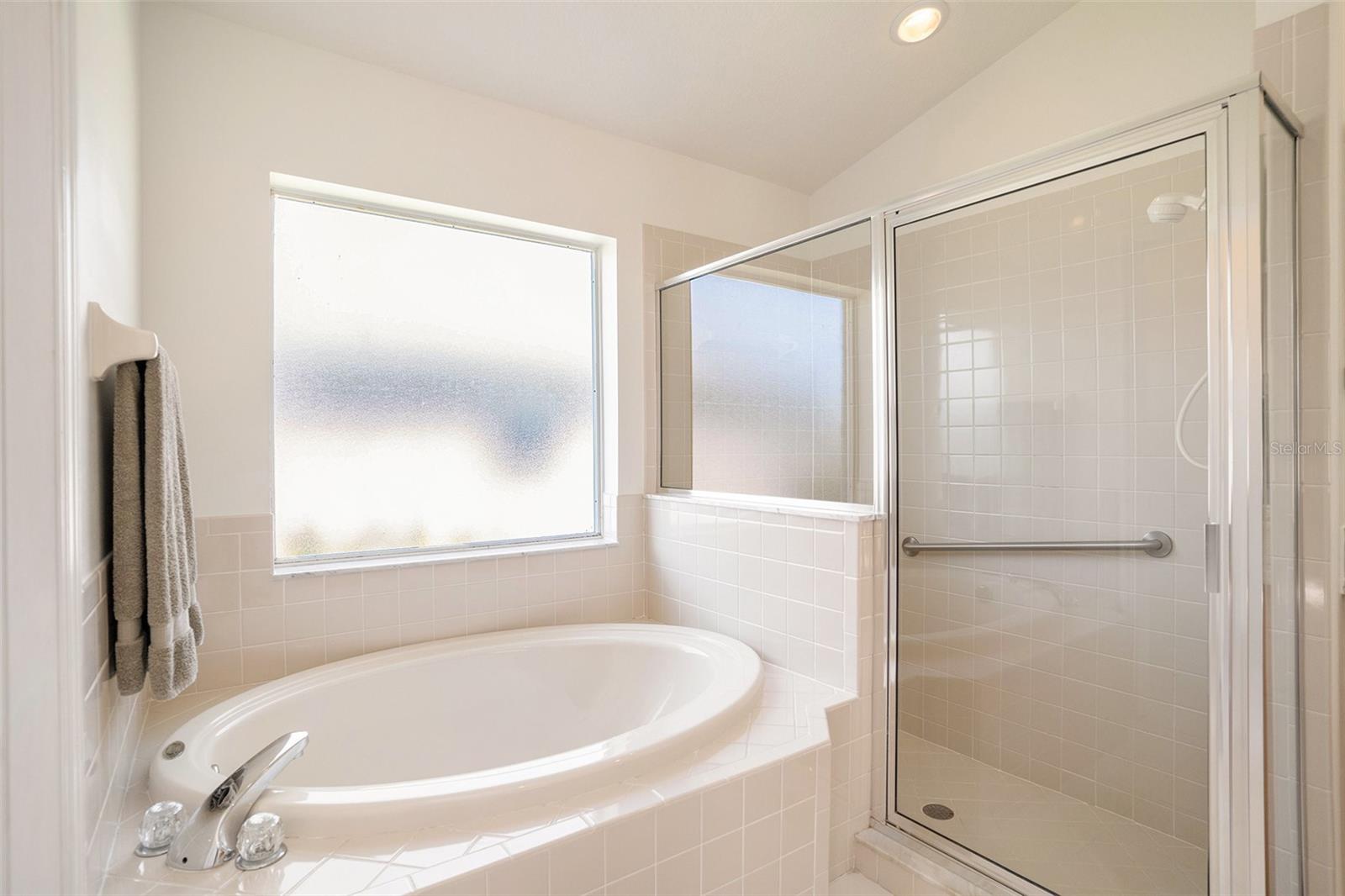 Primary Bathroom-Garden Tub & Shower