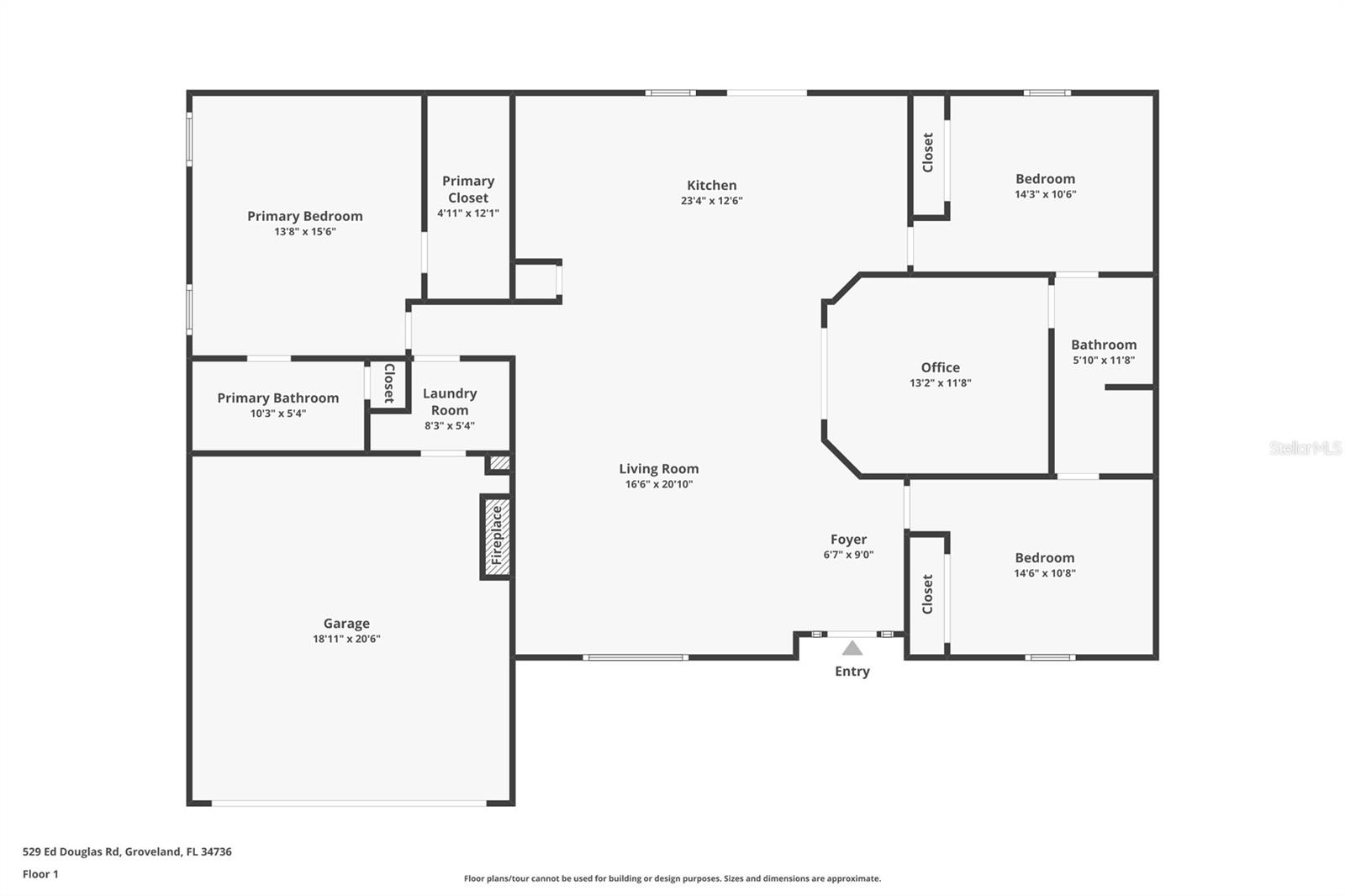 529 ED DOUGLAS RD, GROVELAND, FL, 34736