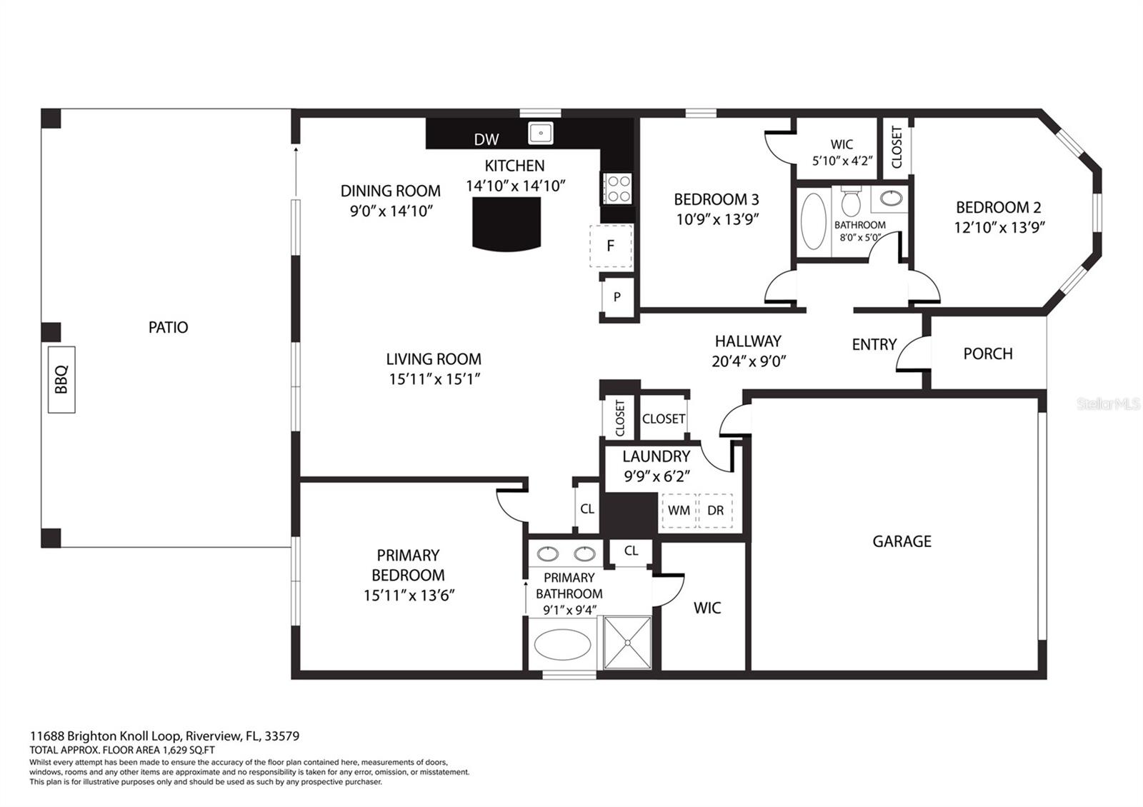 11688 BRIGHTON KNOLL LOOP, RIVERVIEW, FL, 33579