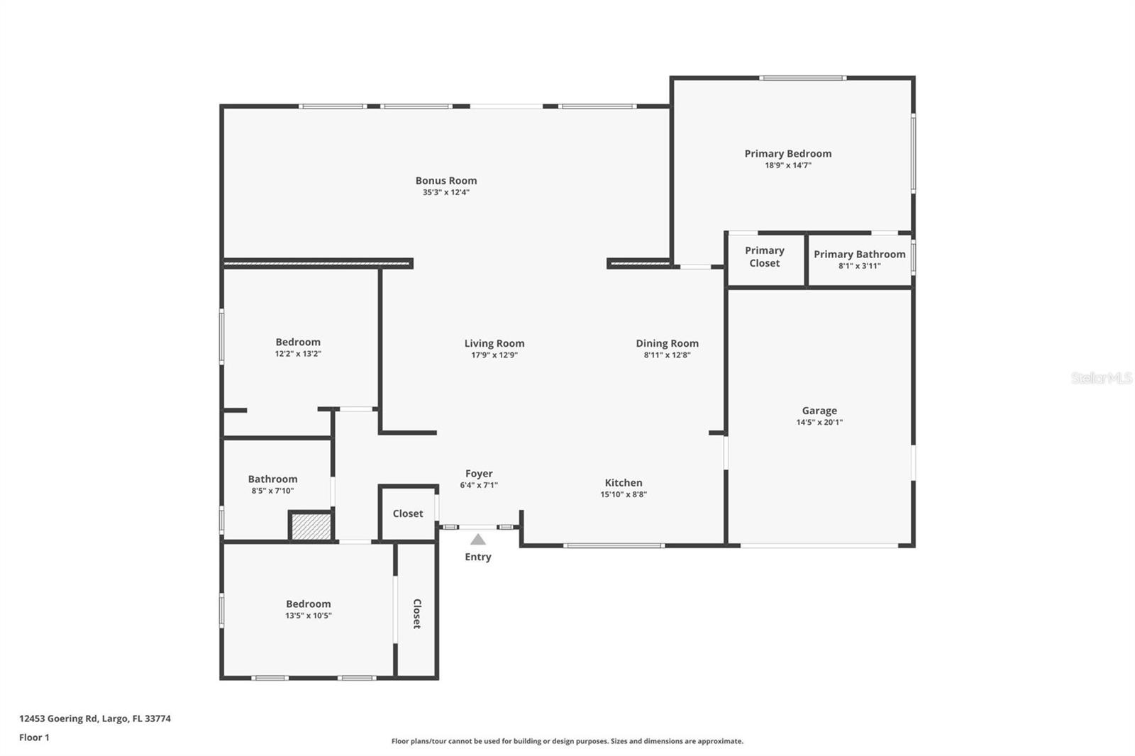 12453 138TH ST N, LARGO, FL, 33774