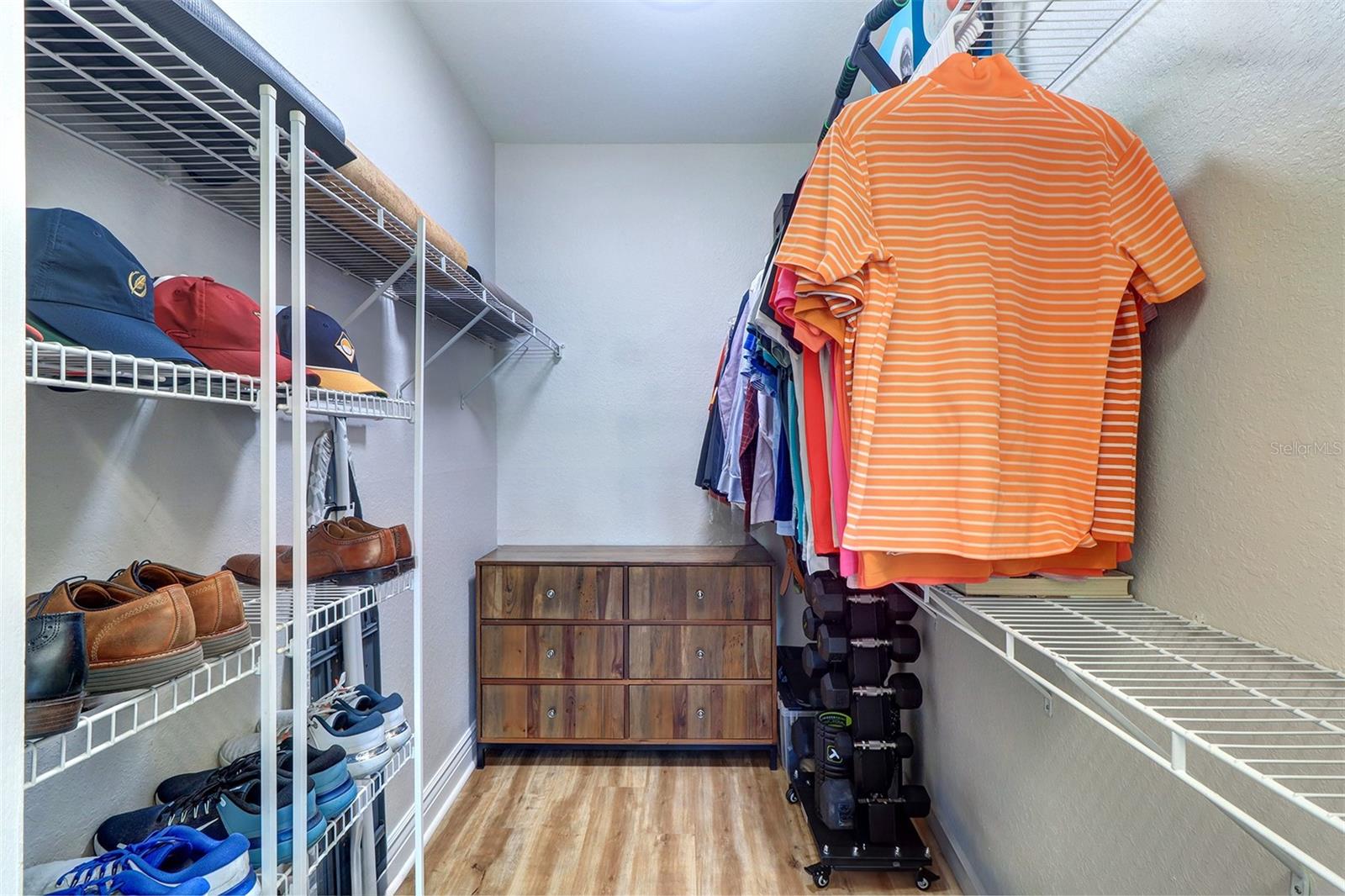 2nd bedroom walk-in closet
