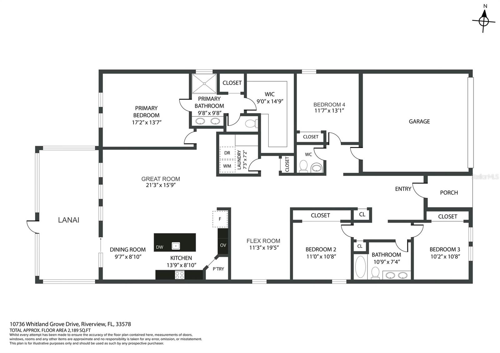 10736 WHITLAND GROVE DR, RIVERVIEW, FL, 33578