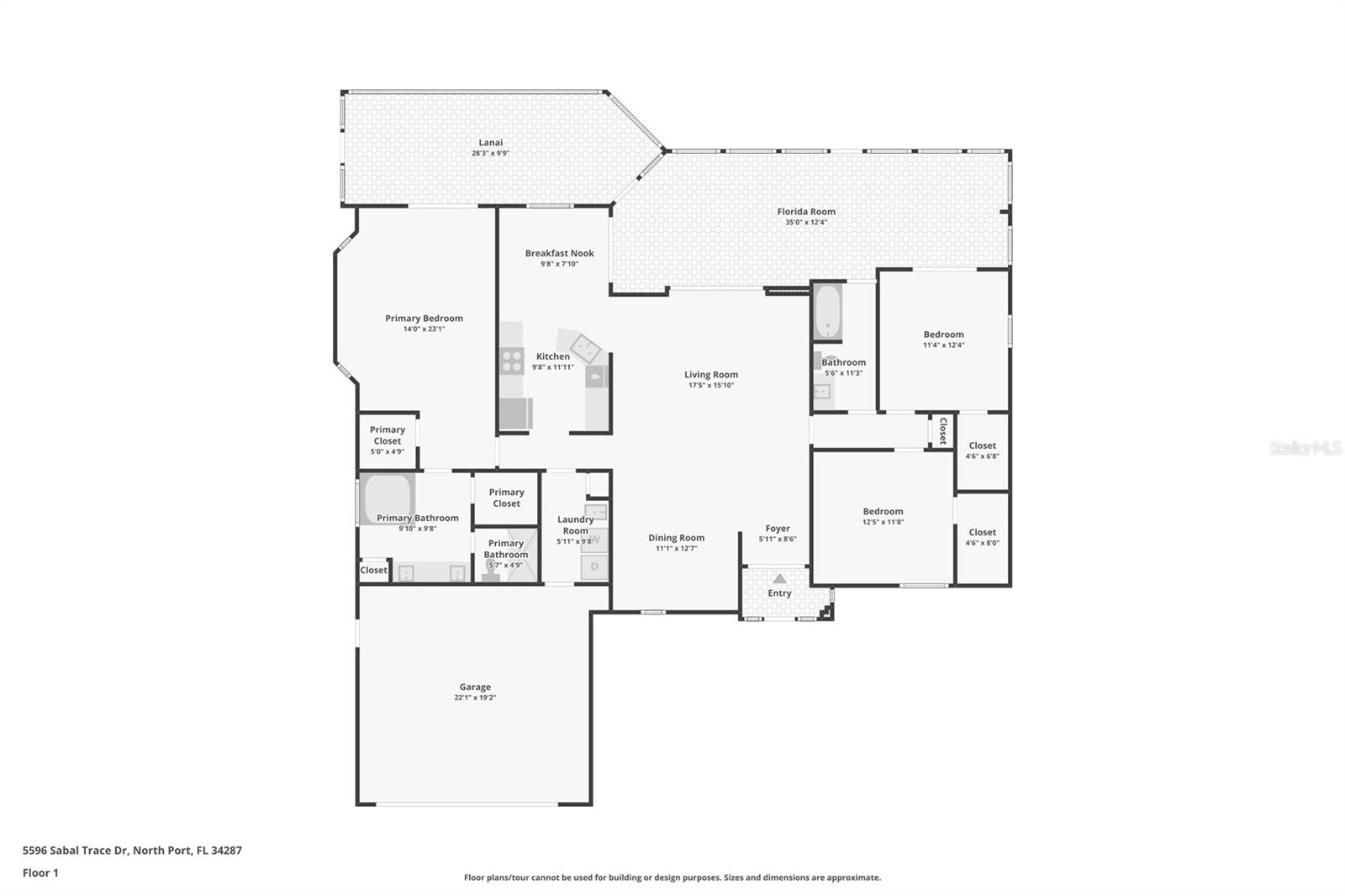 5596 SABAL TRACE DR, NORTH PORT, FL, 34287