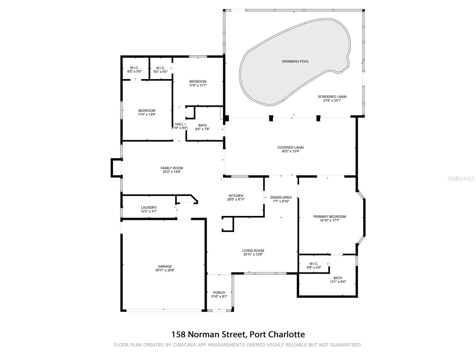 158 NORMAN ST, PORT CHARLOTTE, FL, 33954