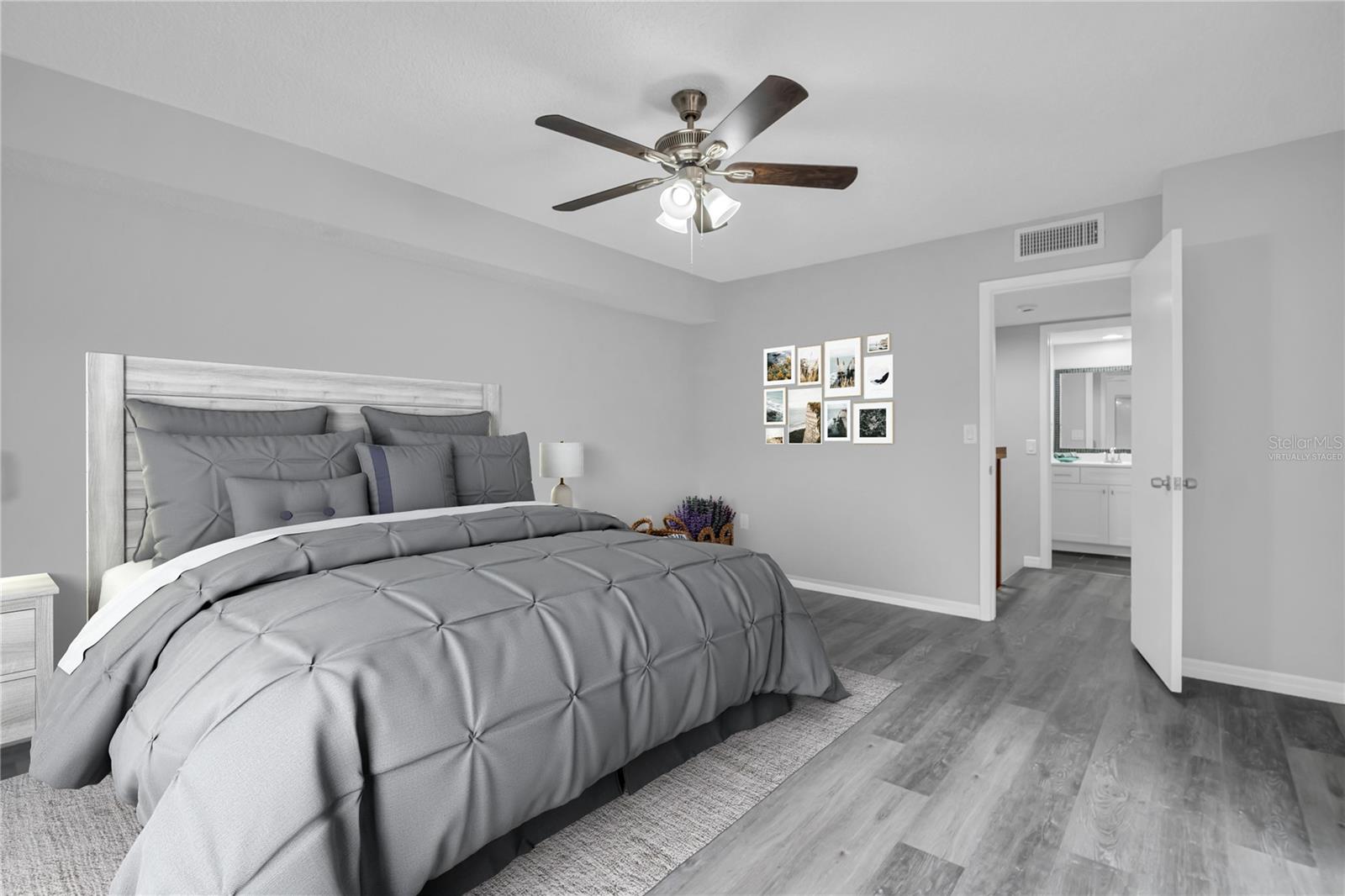 Primary Bedroom Virtually Staged