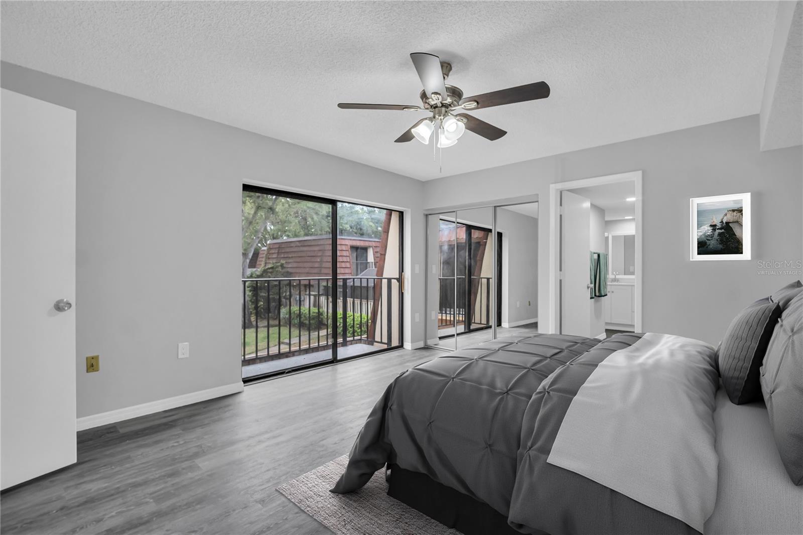 Primary Bedroom Virtually Staged