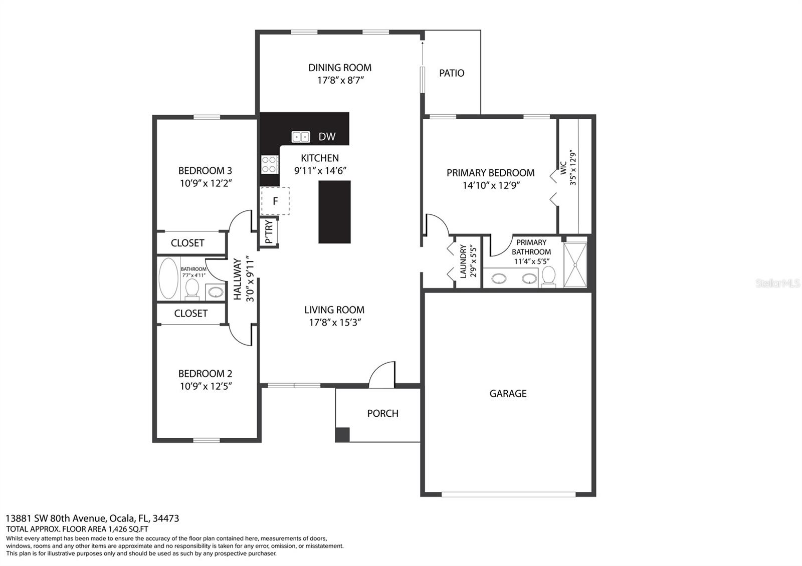 13881 SW 80TH AVE, OCALA, FL, 34473