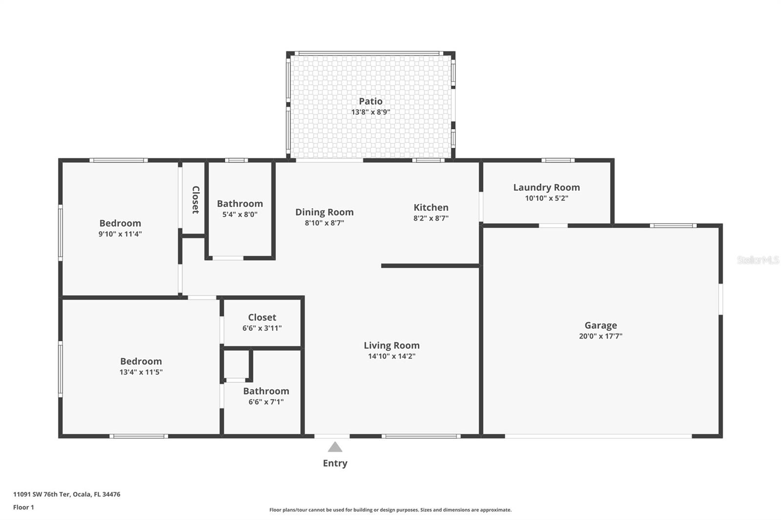 11091 SW 76TH TER, OCALA, FL, 34476