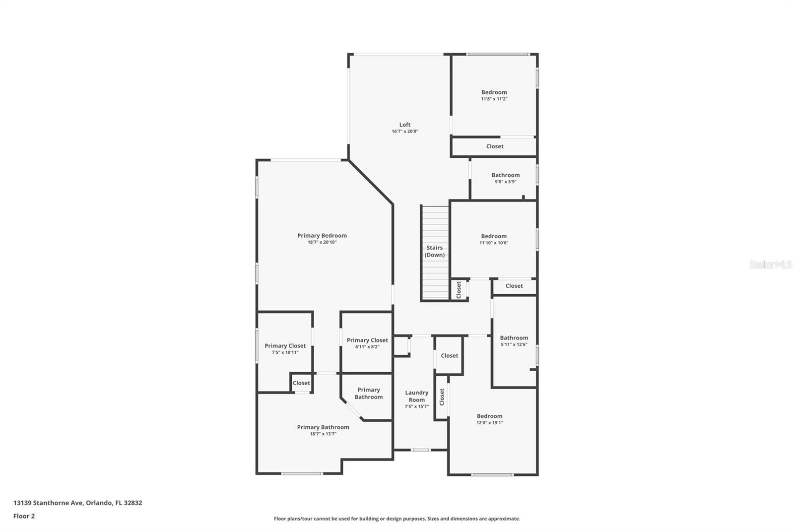 13139 STANTHORNE AVE, ORLANDO, FL, 32832