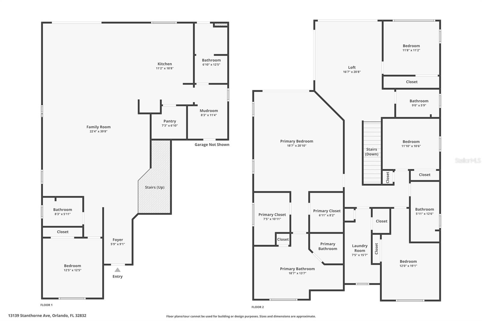 13139 STANTHORNE AVE, ORLANDO, FL, 32832