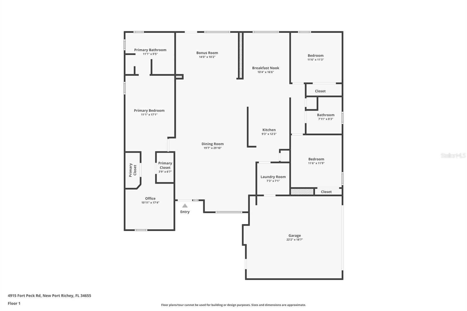 4915 FORT PECK RD, NEW PORT RICHEY, FL, 34655