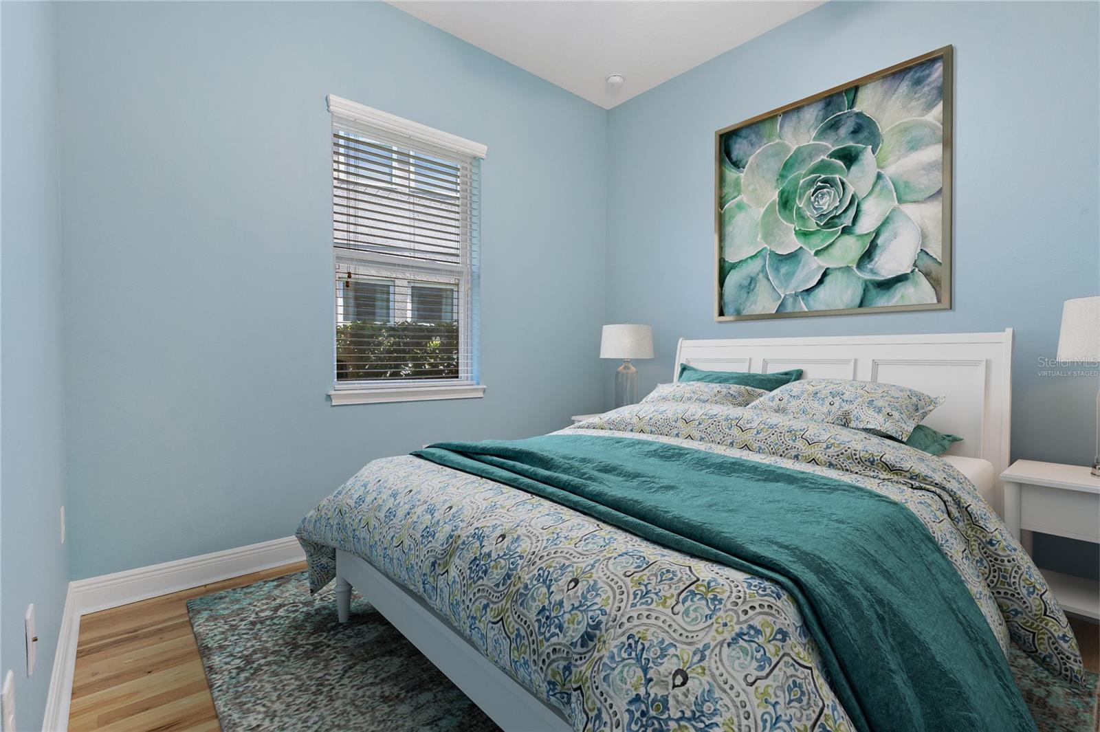 Virtually Staged Spare Bedroom 1